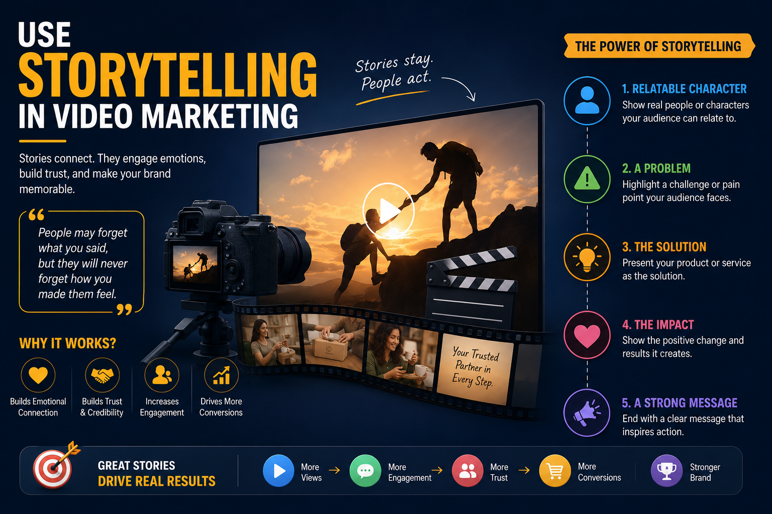 Use Storytelling in Video Marketing